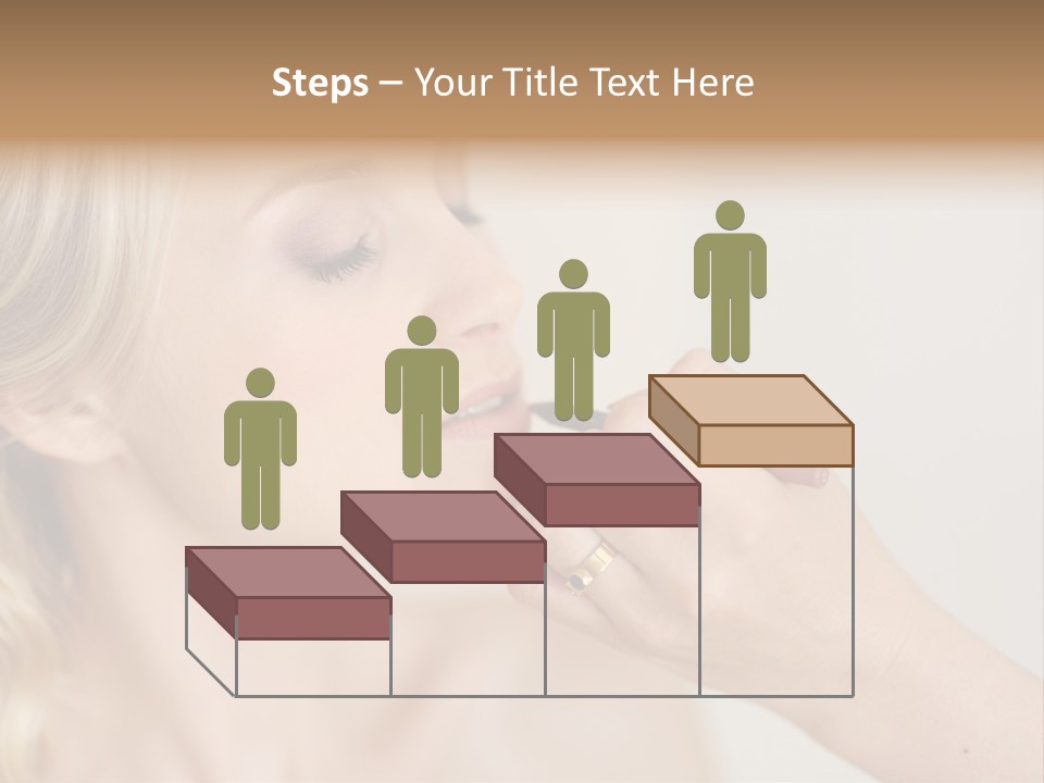 Mouth Preparation Girl PowerPoint Template
