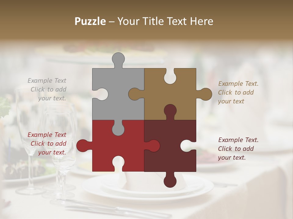 Fork Formal Catering PowerPoint Template