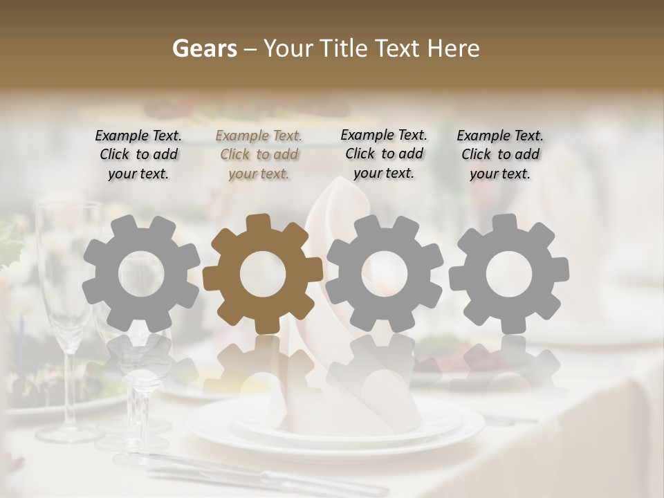 Fork Formal Catering PowerPoint Template
