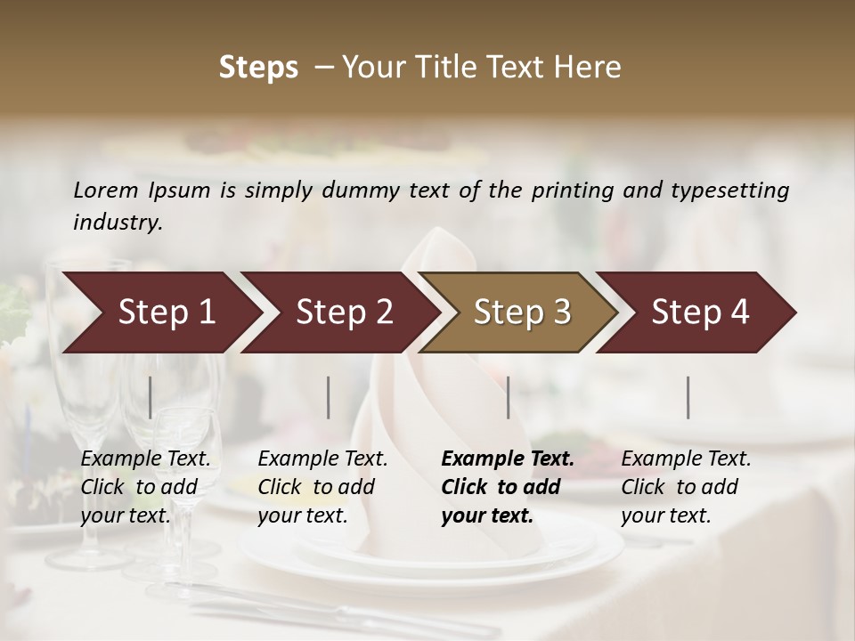 Fork Formal Catering PowerPoint Template