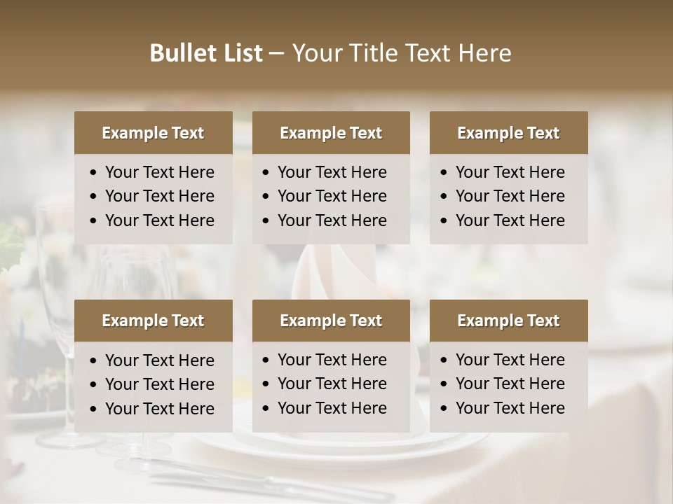 Fork Formal Catering PowerPoint Template