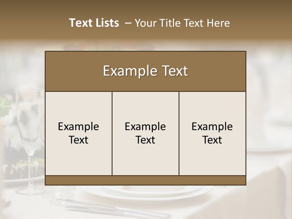 Fork Formal Catering PowerPoint Template