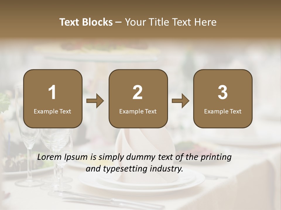 Fork Formal Catering PowerPoint Template