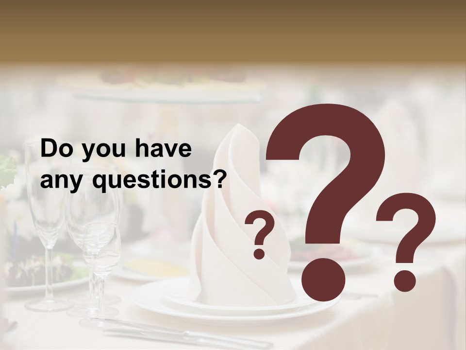 Fork Formal Catering PowerPoint Template