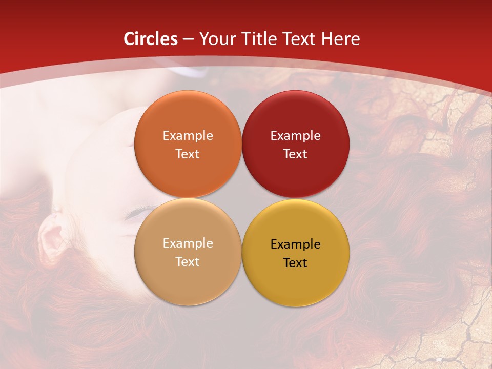 Bad Depression Female PowerPoint Template