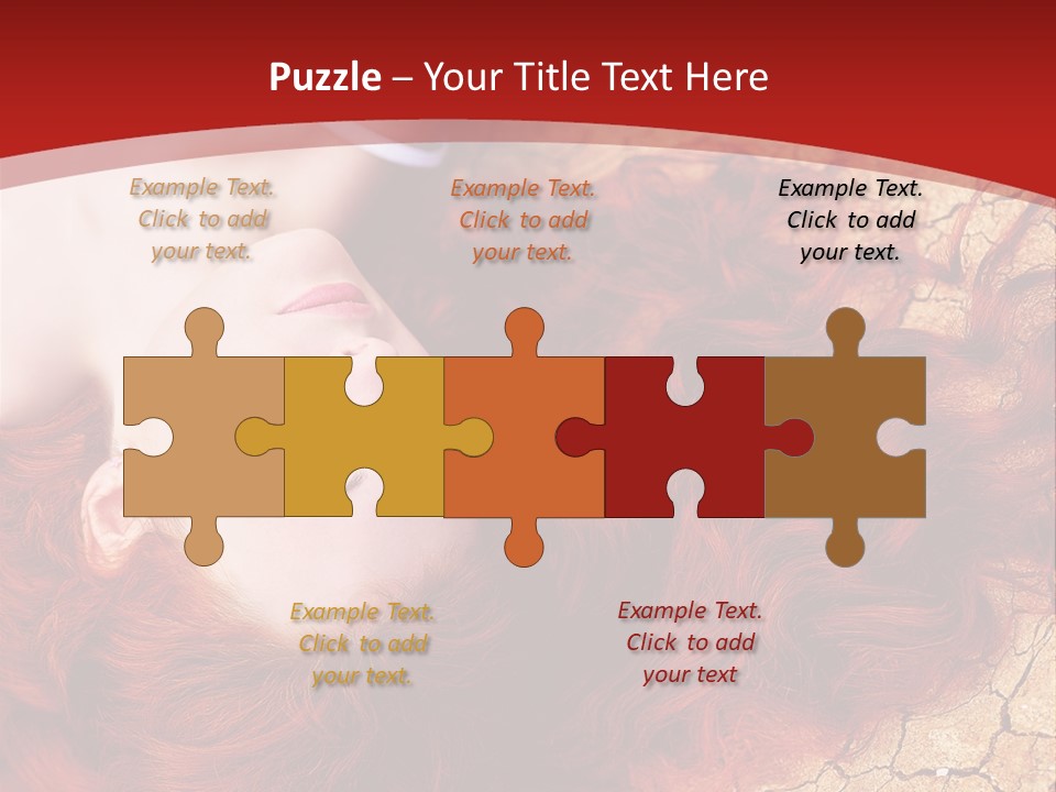 Bad Depression Female PowerPoint Template