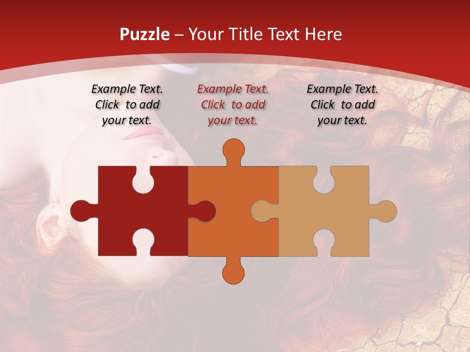 Bad Depression Female PowerPoint Template