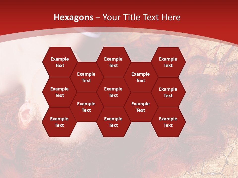 Bad Depression Female PowerPoint Template