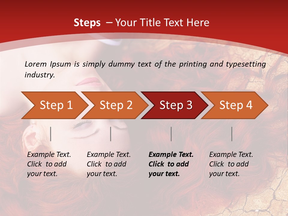 Bad Depression Female PowerPoint Template