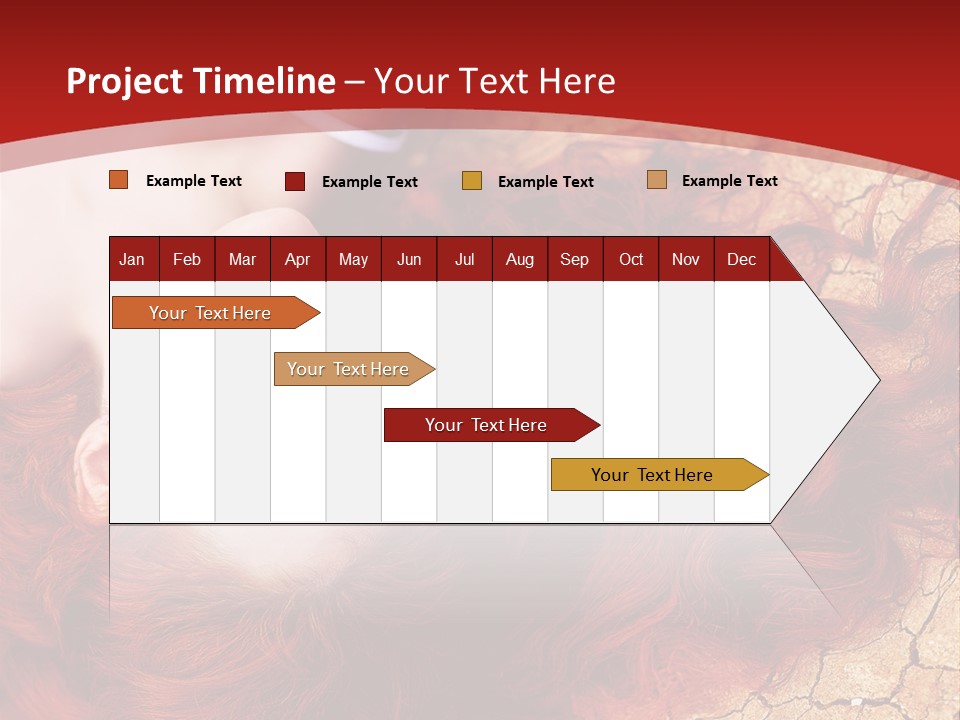Bad Depression Female PowerPoint Template
