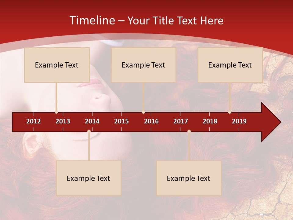 Bad Depression Female PowerPoint Template