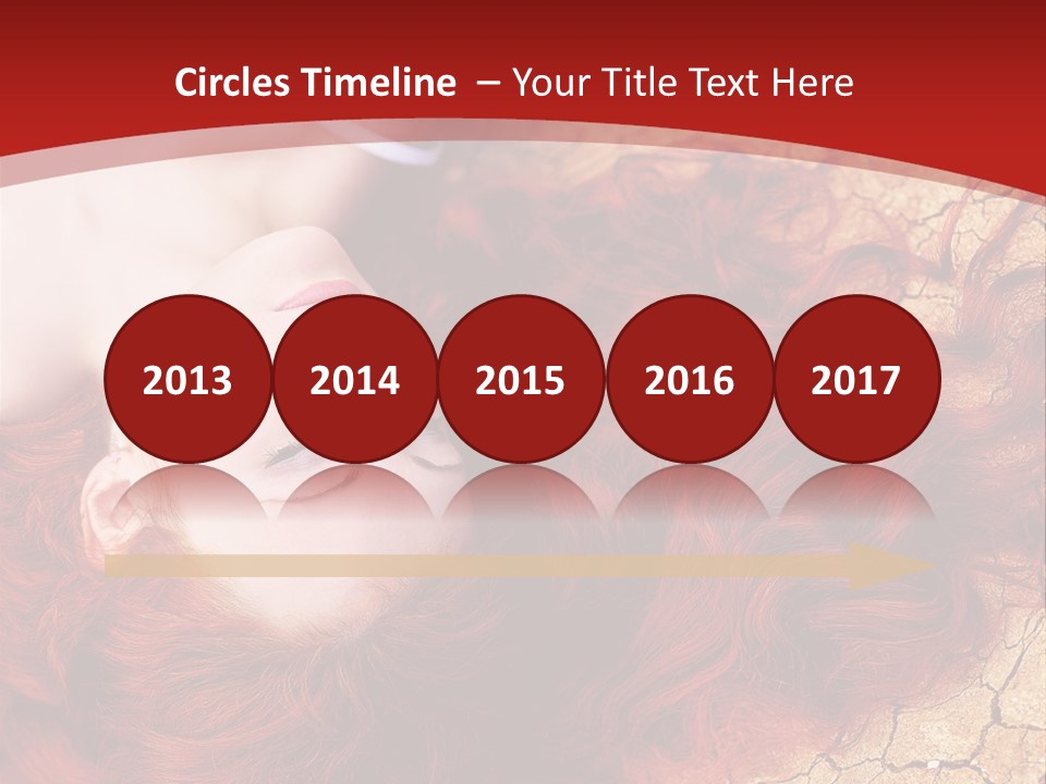 Bad Depression Female PowerPoint Template