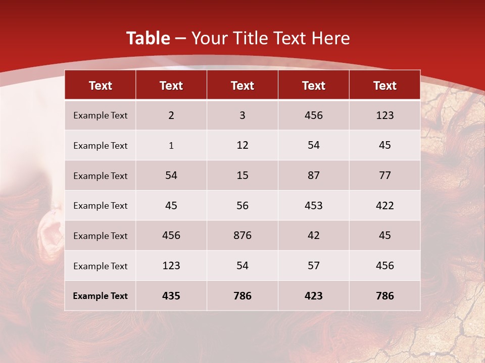 Bad Depression Female PowerPoint Template