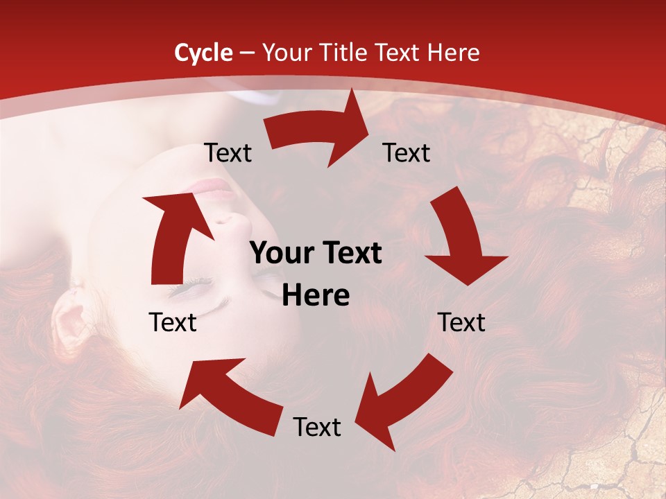 Bad Depression Female PowerPoint Template