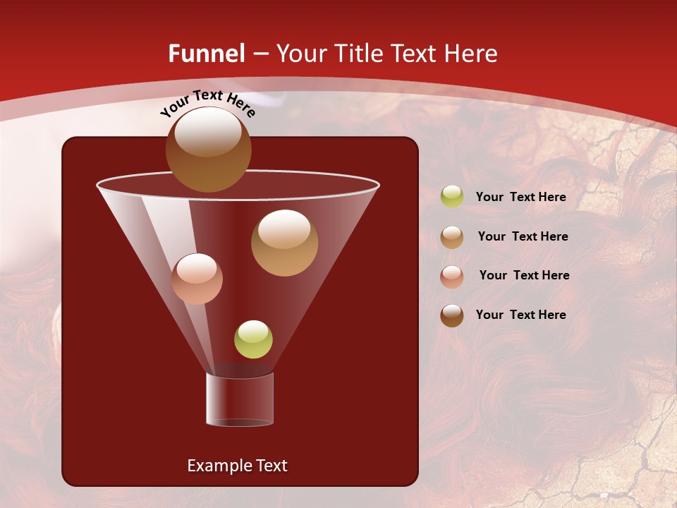 Bad Depression Female PowerPoint Template