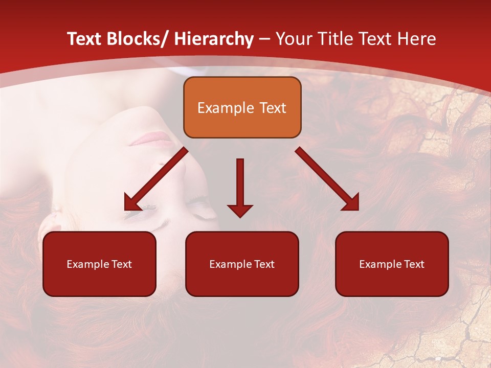 Bad Depression Female PowerPoint Template