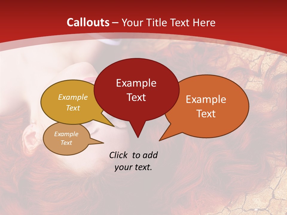 Bad Depression Female PowerPoint Template