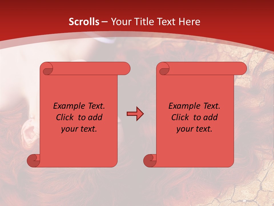 Bad Depression Female PowerPoint Template