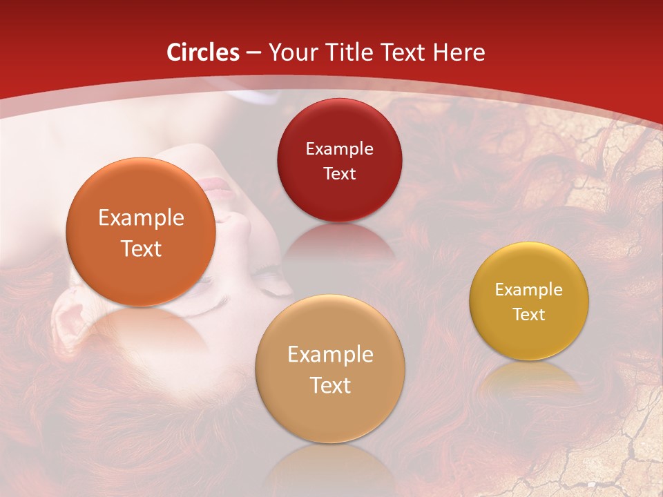 Bad Depression Female PowerPoint Template