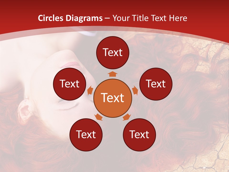 Bad Depression Female PowerPoint Template