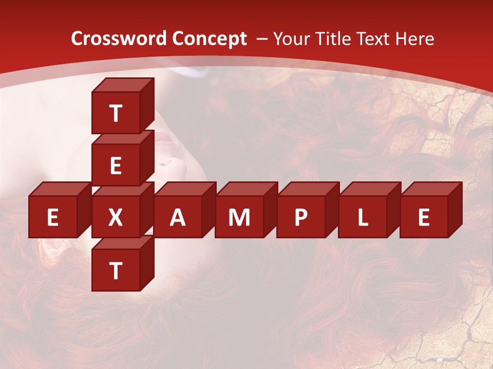 Bad Depression Female PowerPoint Template