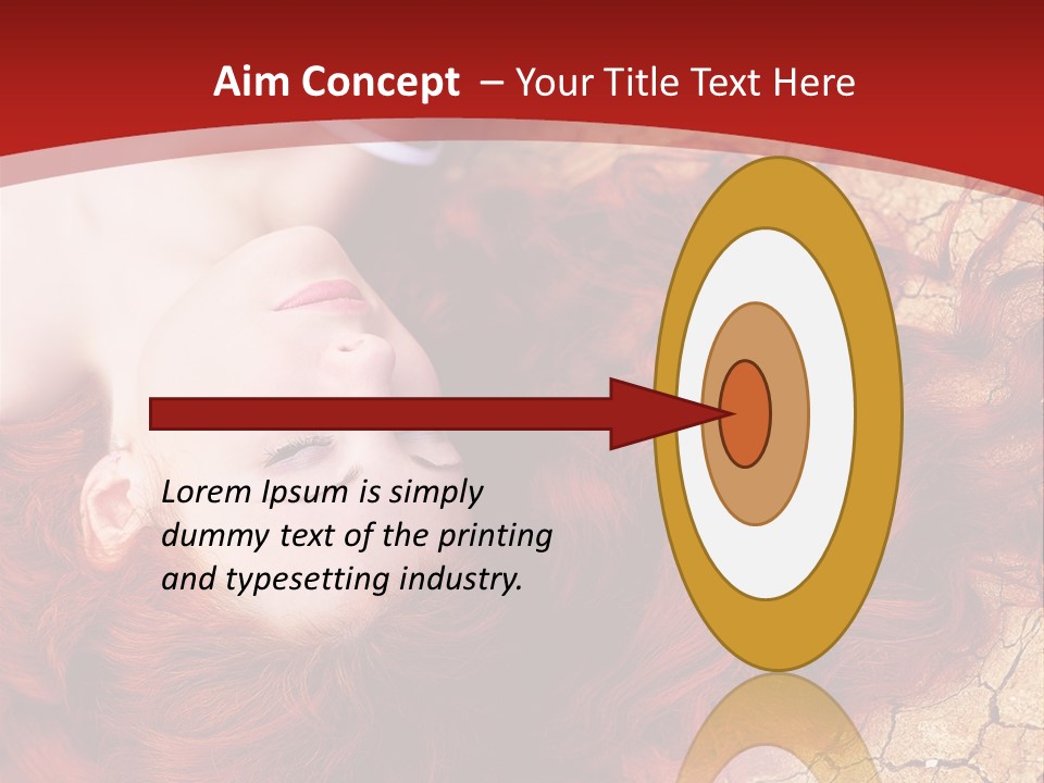 Bad Depression Female PowerPoint Template