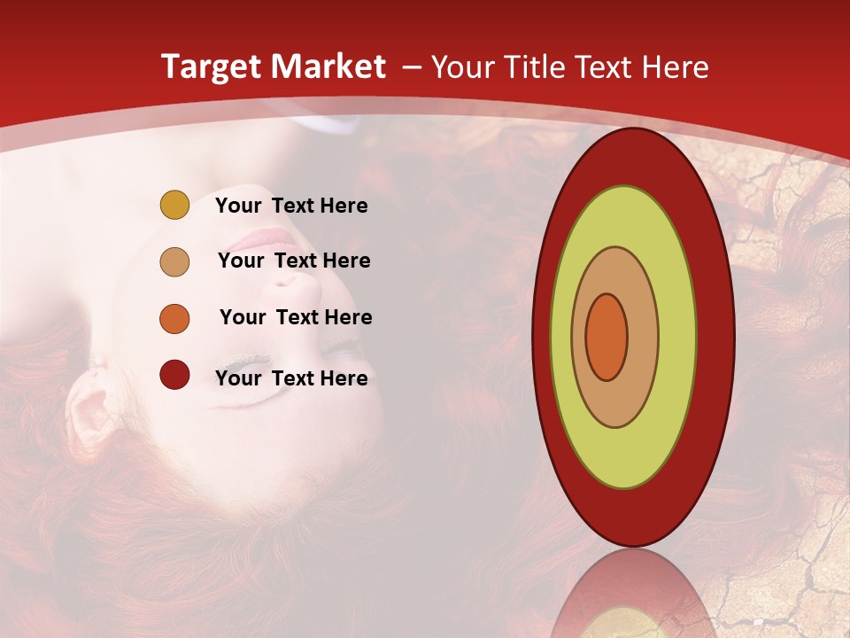 Bad Depression Female PowerPoint Template