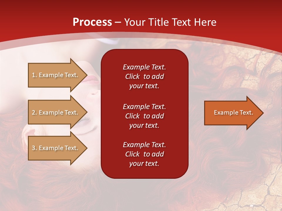 Bad Depression Female PowerPoint Template