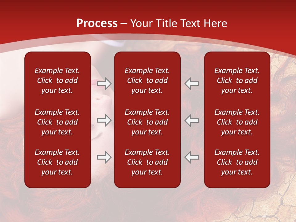 Bad Depression Female PowerPoint Template