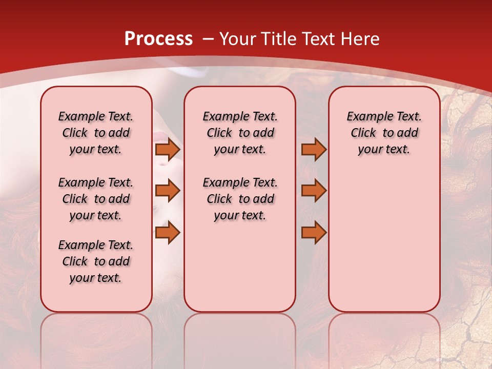 Bad Depression Female PowerPoint Template