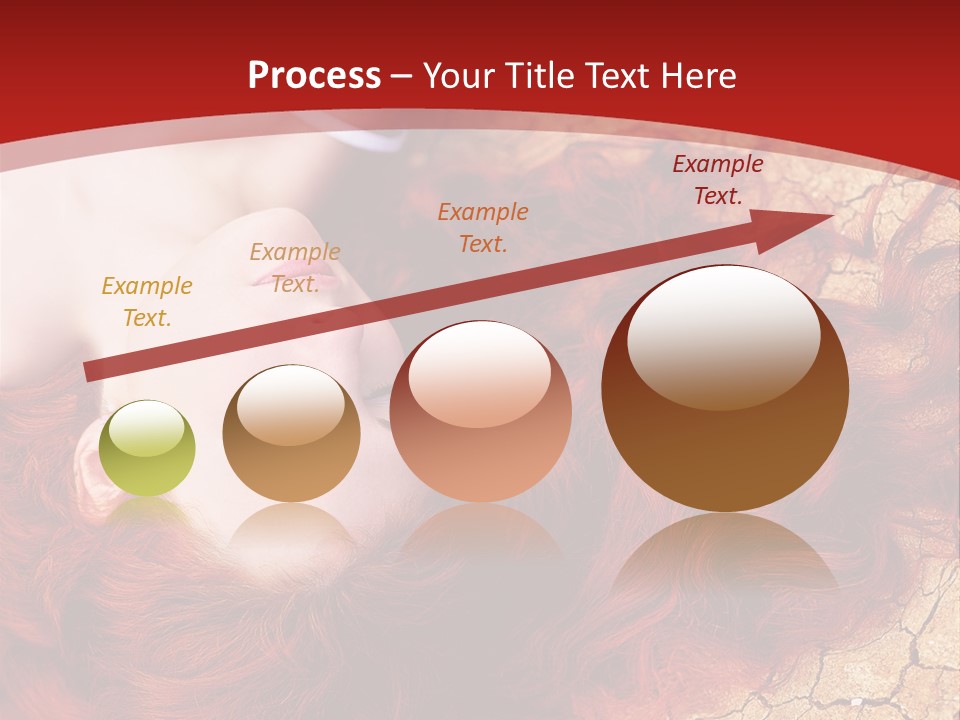 Bad Depression Female PowerPoint Template