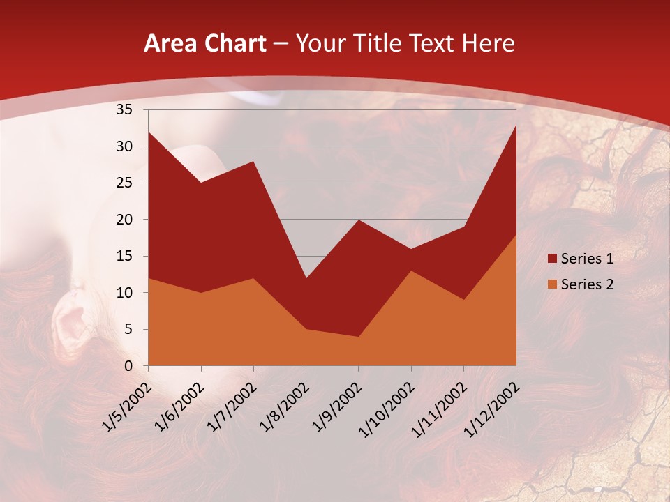 Bad Depression Female PowerPoint Template