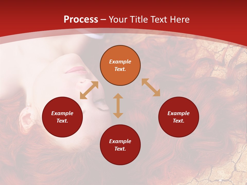 Bad Depression Female PowerPoint Template