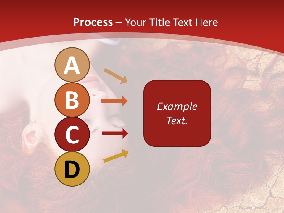 Bad Depression Female PowerPoint Template