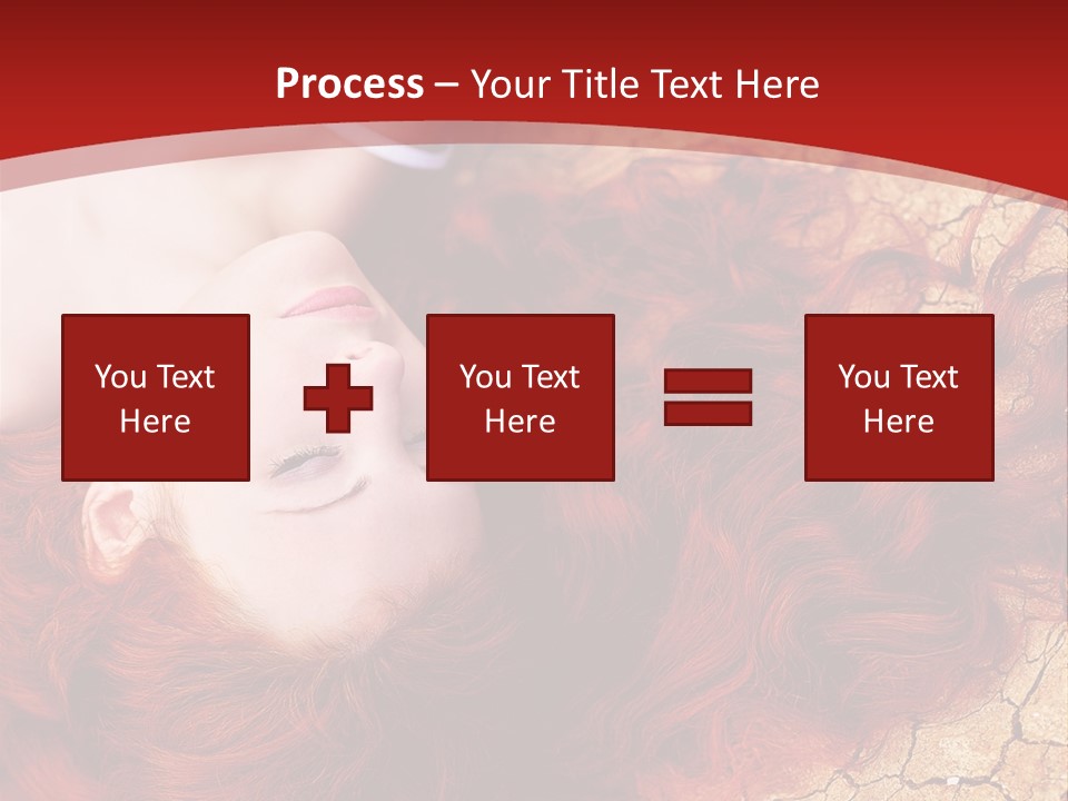 Bad Depression Female PowerPoint Template