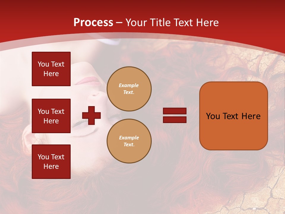 Bad Depression Female PowerPoint Template