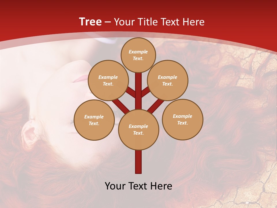 Bad Depression Female PowerPoint Template