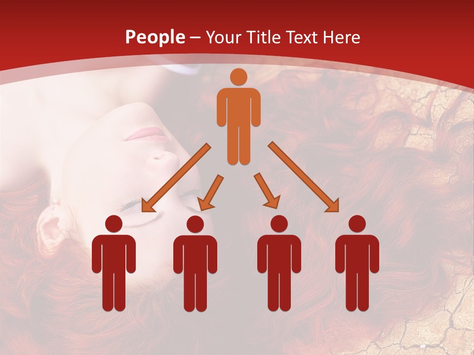 Bad Depression Female PowerPoint Template