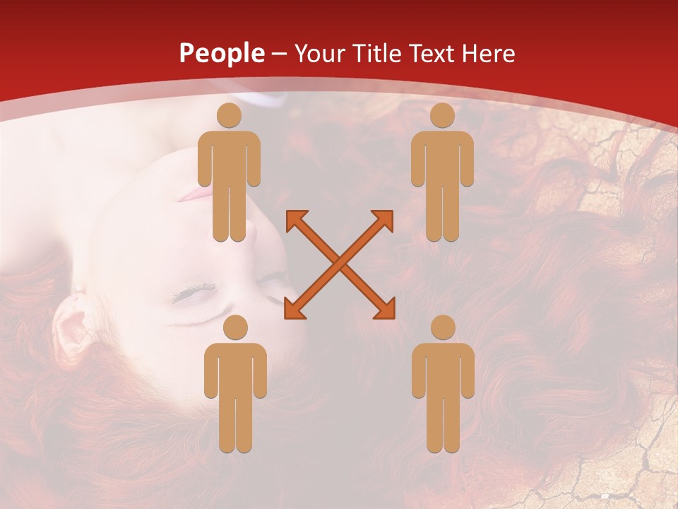 Bad Depression Female PowerPoint Template