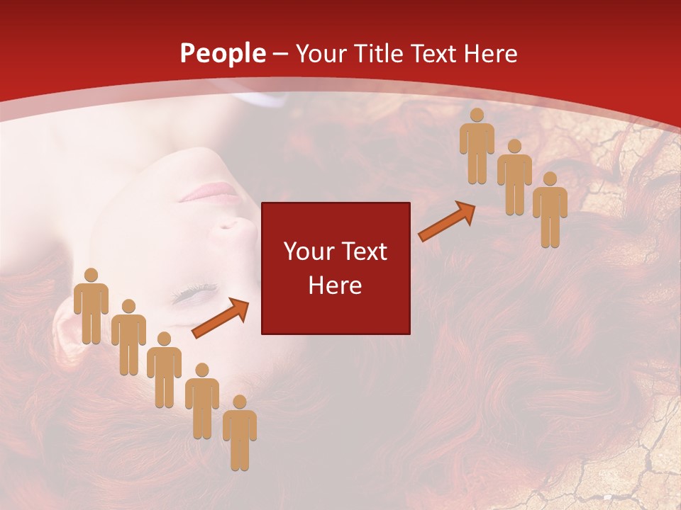 Bad Depression Female PowerPoint Template