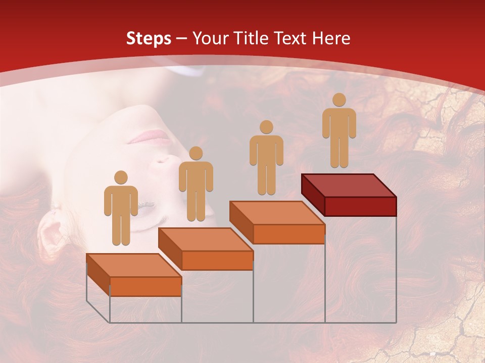 Bad Depression Female PowerPoint Template