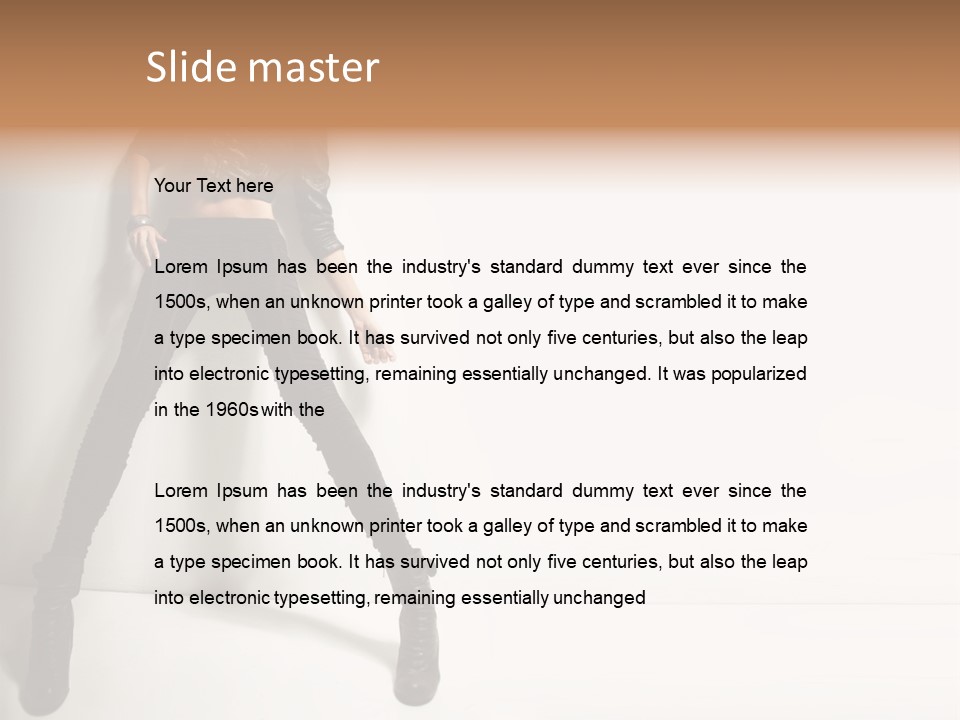 Cosmetics White Elegance PowerPoint Template