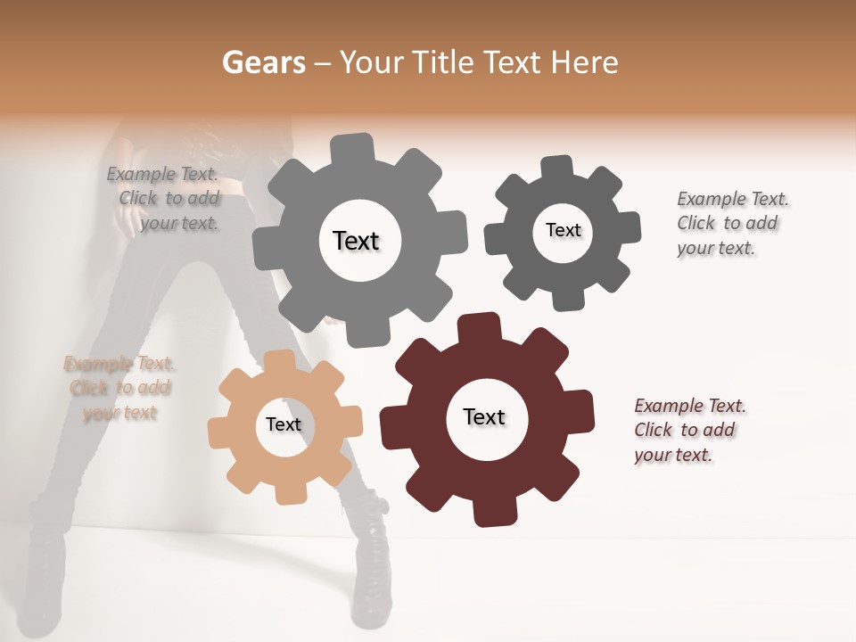 Cosmetics White Elegance PowerPoint Template