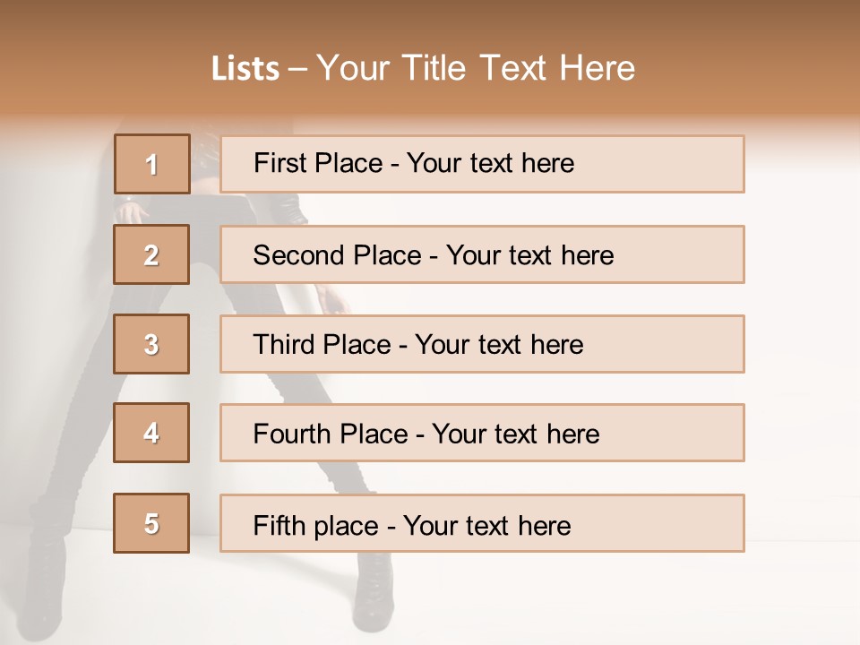 Cosmetics White Elegance PowerPoint Template