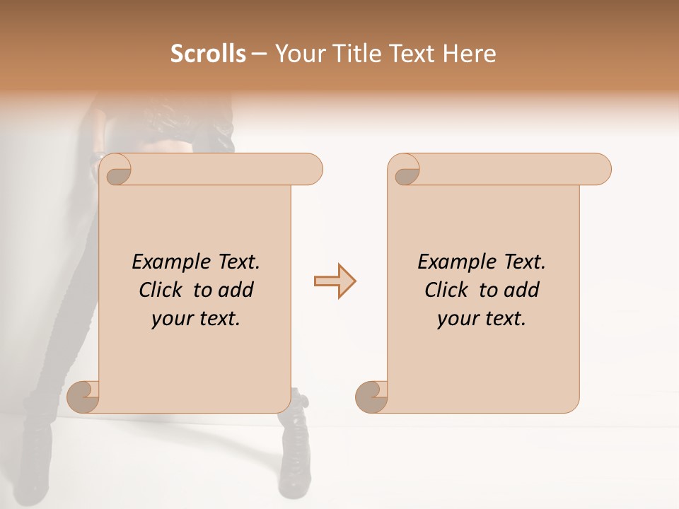 Cosmetics White Elegance PowerPoint Template