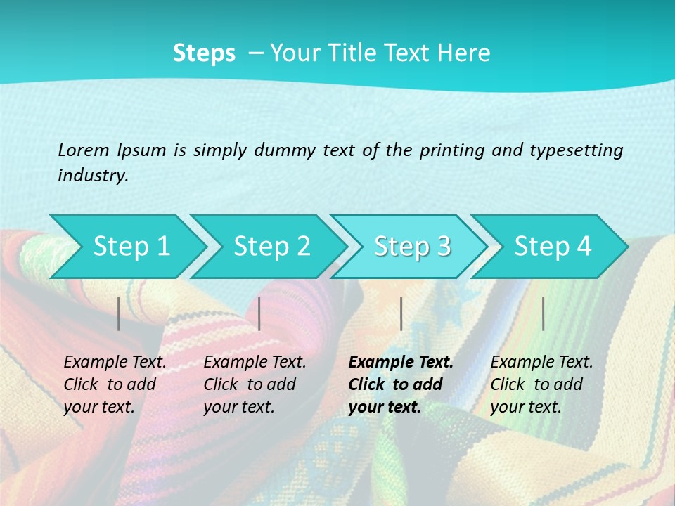 Market Soft Fabric PowerPoint Template