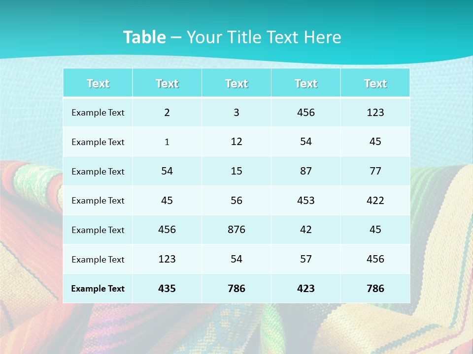 Market Soft Fabric PowerPoint Template