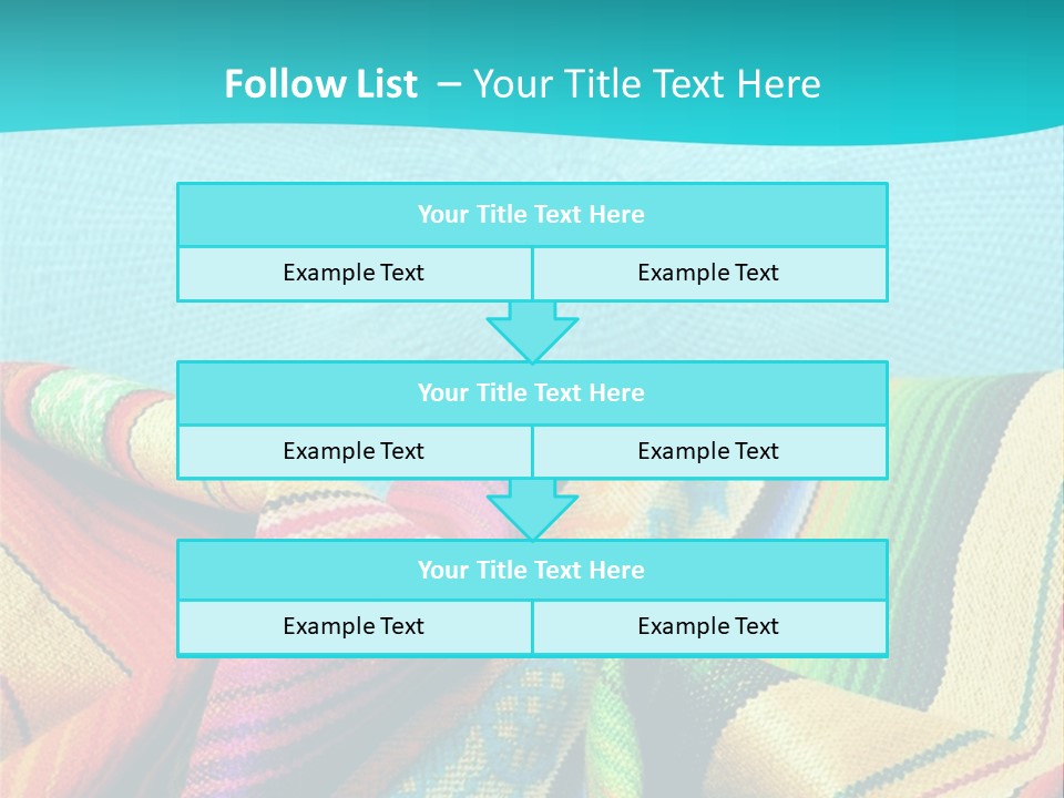 Market Soft Fabric PowerPoint Template