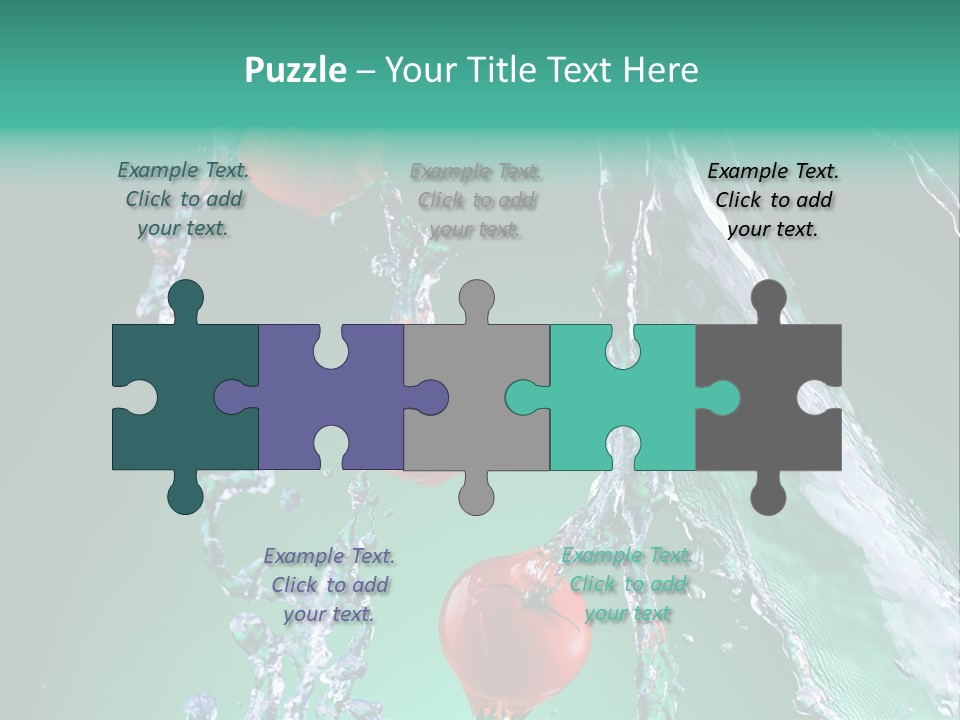 Food Red Juicy PowerPoint Template