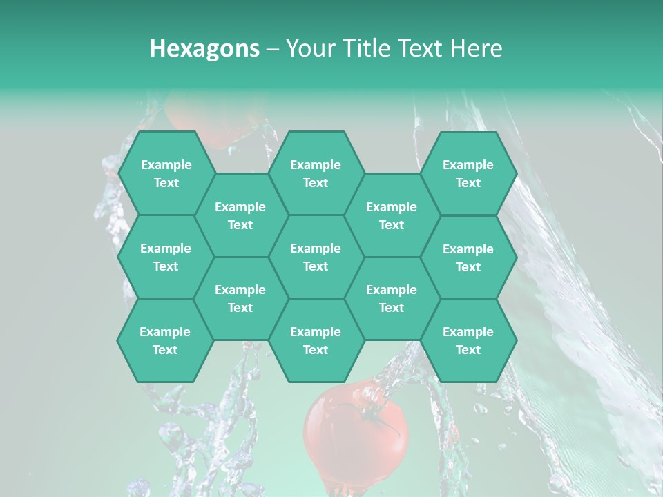 Food Red Juicy PowerPoint Template